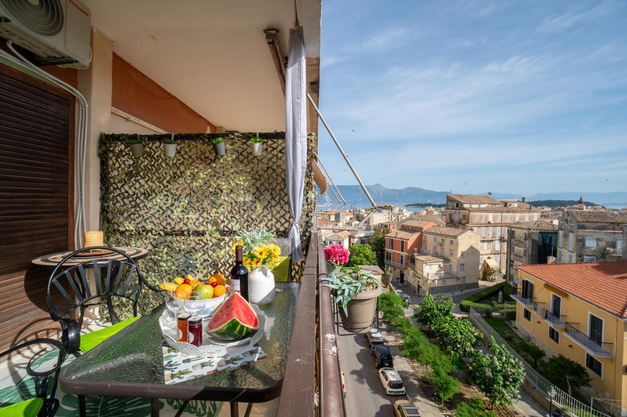 Corfu Panoramic View All The City المظهر الخارجي الصورة