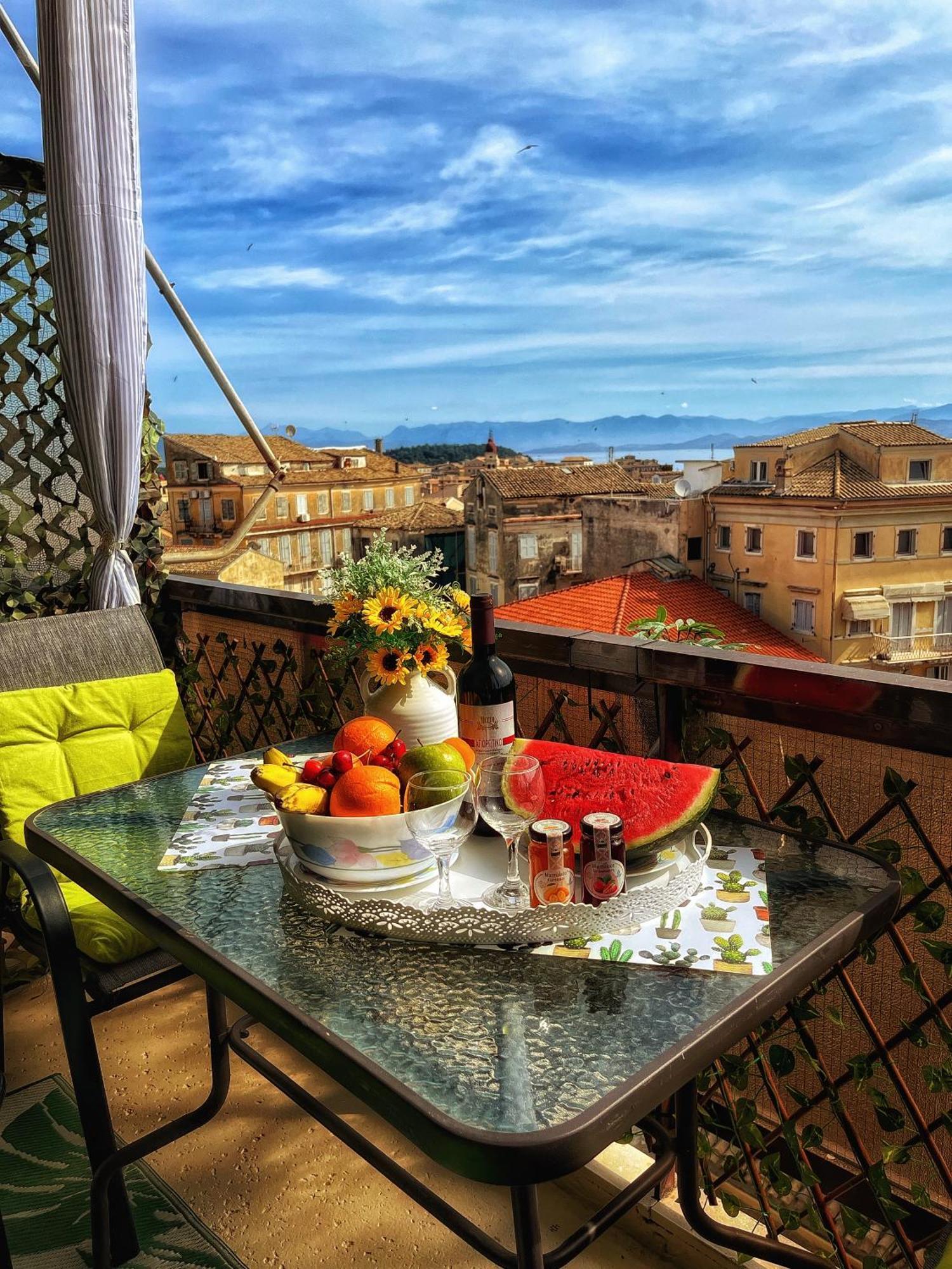Corfu Panoramic View All The City المظهر الخارجي الصورة