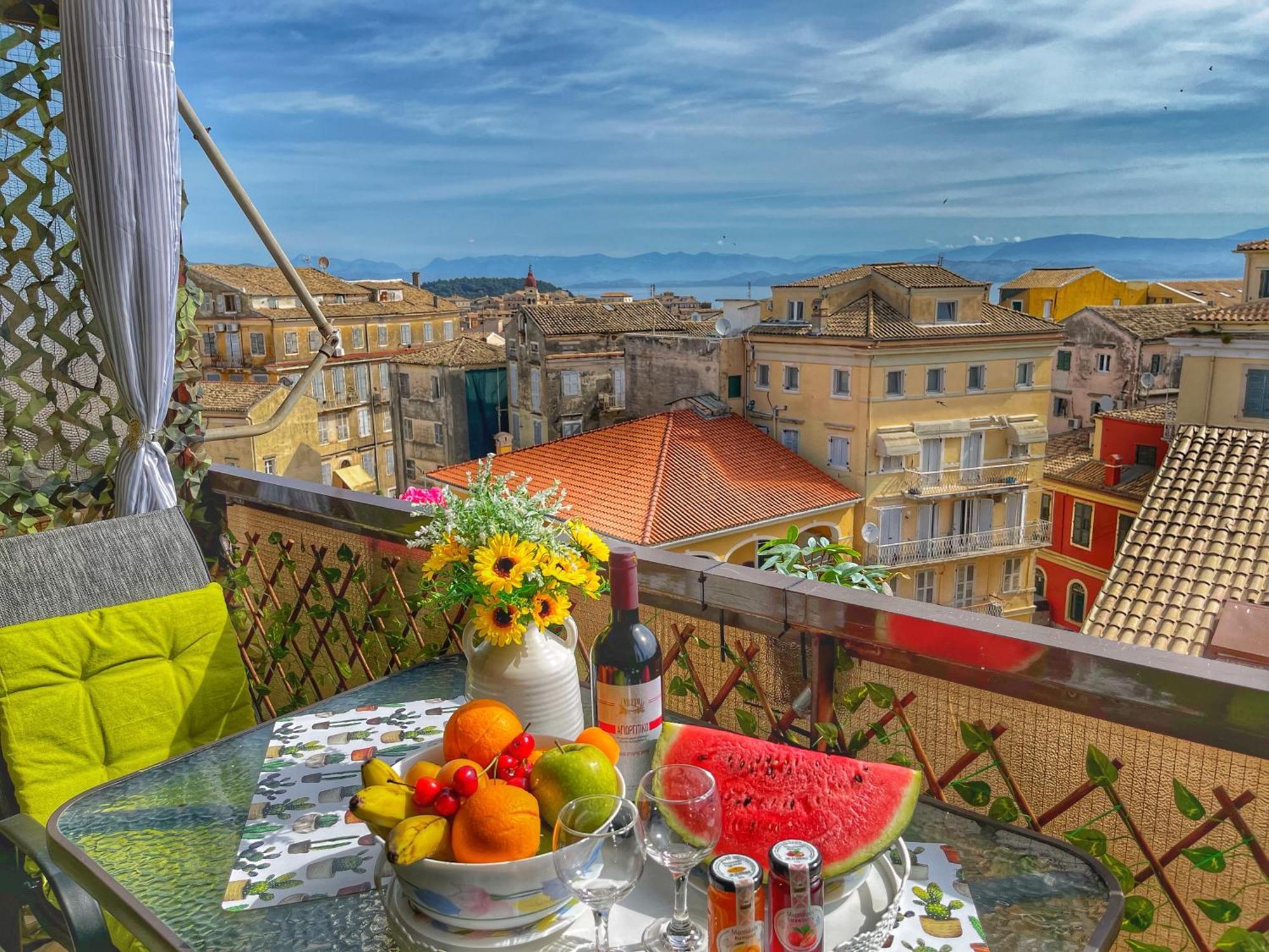 Corfu Panoramic View All The City المظهر الخارجي الصورة
